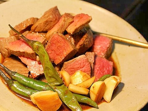 牛肉の醤油煮＊簡単チャンジョリム